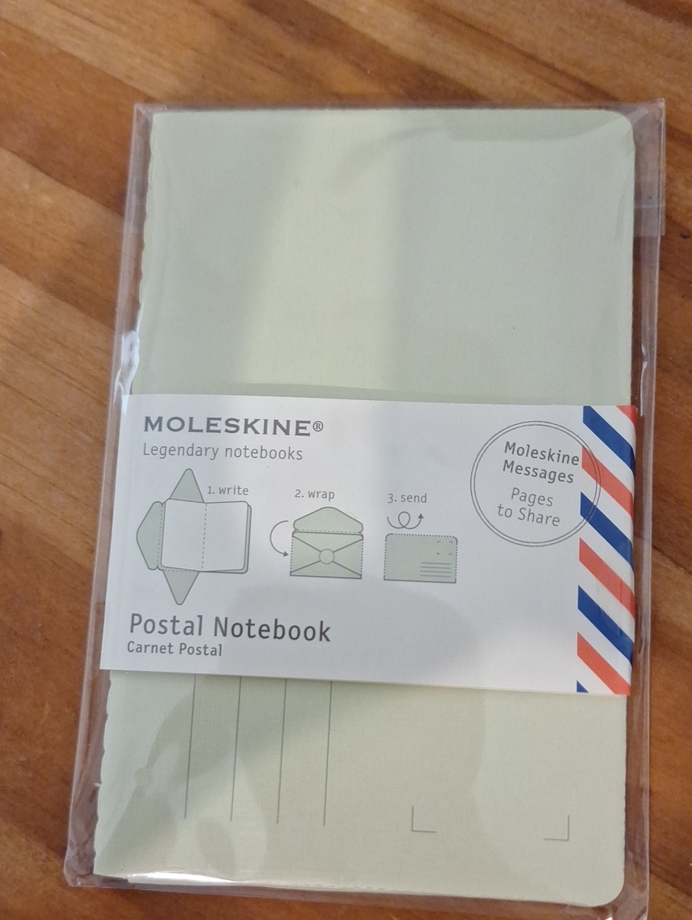 Moleskine Postal Notebook - Light Green